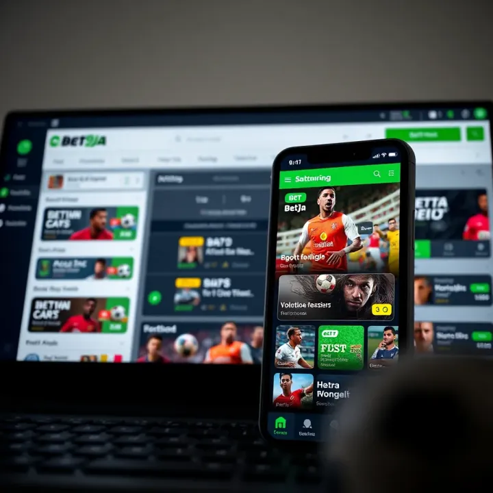 Bet9ja Nigeria app dashboard showing popular sports betting options
